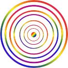 cercles arc en ciel