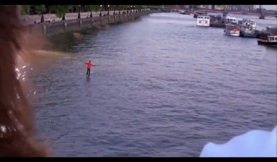 traversee fleuve a pied